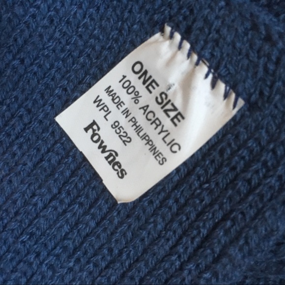 2/$15 ☀️ Blue Striped Men's Scarf - Picture 2 of 3